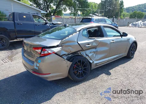 2013 Kia Optima Sx из США, поврежденный, VIN 5XXGR4A68DG234678